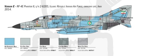 1:48 RF-4E Phantom II - model samolotu odrzutowego