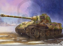Forces of Valor 873002A German King Tiger (Henschel turret)