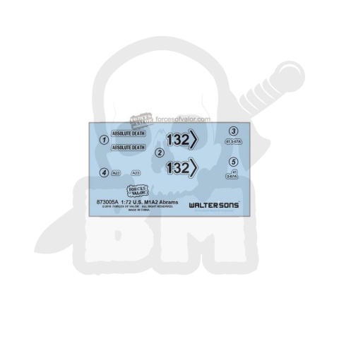 Forces of Valor 873005A U.S. M1A2 Abrams Irak 2003