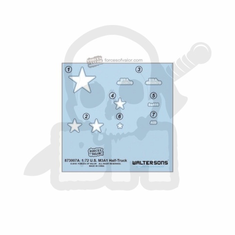 Forces of Valor 873007A U.S. M3A1 Half-track Normandia 1944