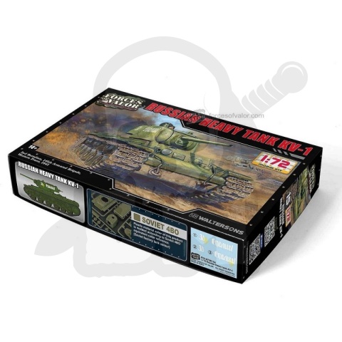 Forces of Valor 873015A Russian Heavy Tank KV-1 Model 1941