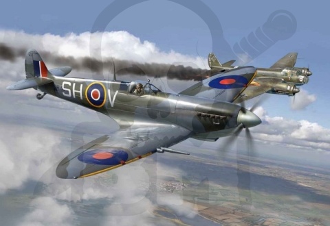 Forces of Valor 873009A British Supermarine Spitfire MK. IX August 1942