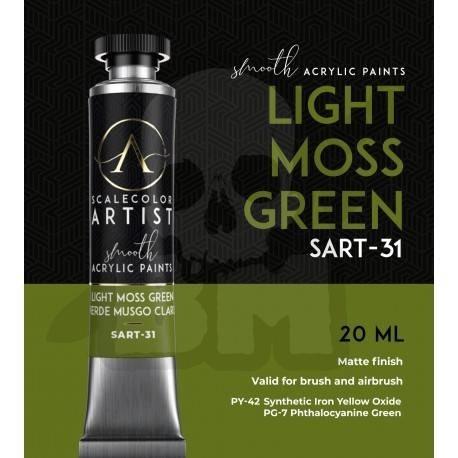 Scale 75: Artist Range - Light Moss Green