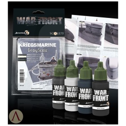 Scale 75: Grayscale Paint Set - zestaw 4 farb akrylowych