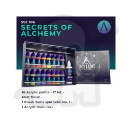 Scale 75: Instant - Secrets of Alchemy Paint Set - zestaw 16 farb akrylowych