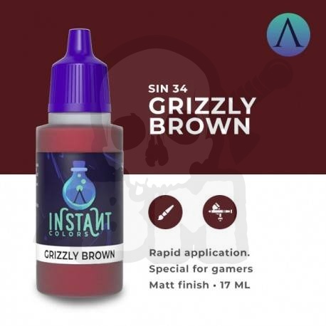 Scale 75: ScaleColor: Instant - Grizzly Brown farba akrylowa 17 ml
