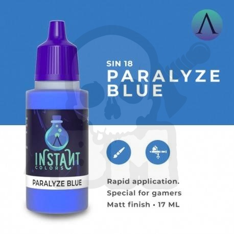 Scale 75: ScaleColor: Instant - Paralyze Blue farba akrylowa 17 ml