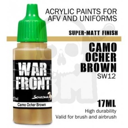 Scale 75: ScaleColor: WarFront - Camo Ocher Brown - farba akrylowa 17 ml