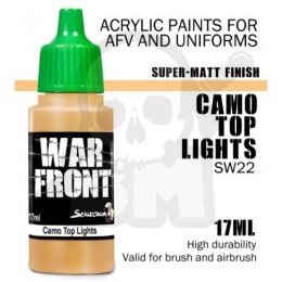 Scale 75: ScaleColor: WarFront - Camo Top Lights - farba akrylowa 17 ml