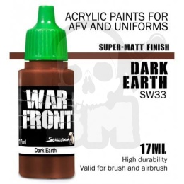 Scale 75: ScaleColor: WarFront - Dark Earth - farba akrylowa 17 ml
