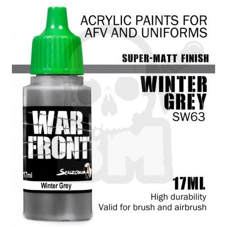 Scale 75: ScaleColor: WarFront - Winter Grey - farba akrylowa 17 ml