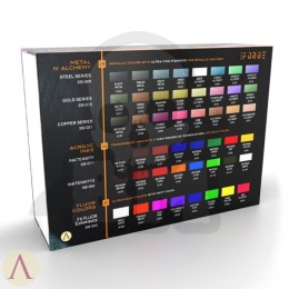 Scale 75: Color Forge Paint Set - zestaw 48 farb akrylowych ze stojakiem