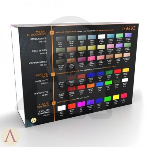 Scale 75: Color Forge Paint Set - zestaw 48 farb akrylowych ze stojakiem