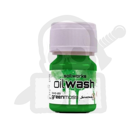 Scale 75: Soilworks - Oil Wash - Green Moss 30 ml do tworzenia efektów