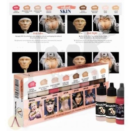 Scale 75: Velvet Skin Paint Set - zestaw 8 farb akrylowych