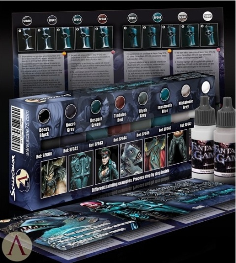 Scale75: Fantasy & Games - Paint Set - Shades of Doom 8 farb