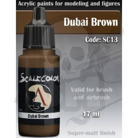 Scale75 - ScaleColor: Dubai Brown 17ml farbka akrylowa