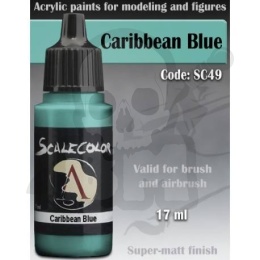 Scale75 - ScaleColor: Caribbean Blue 17ml farbka akrylowa