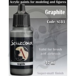 Scale75 - ScaleColor: Graphite 17ml farbka akrylowa