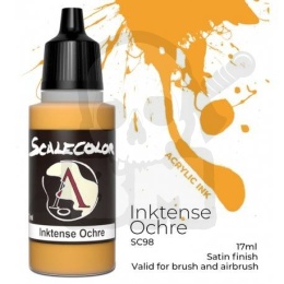 Scale75 - ScaleColor: Inktense Ochre 17ml tusz akrylowy