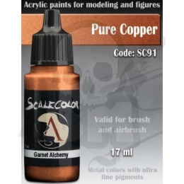 Scale75 - ScaleColor: Pure Copper 17ml farbka akrylowa metaliczna