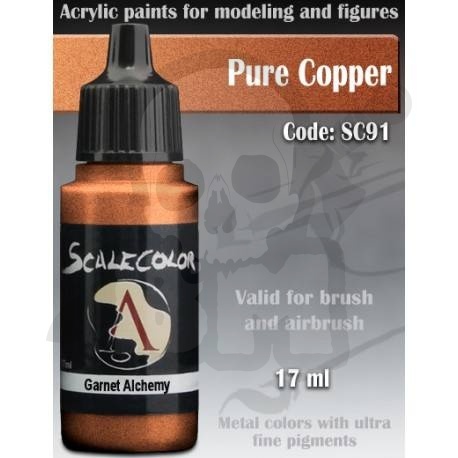 Scale75 - ScaleColor: Pure Copper 17ml farbka akrylowa metaliczna