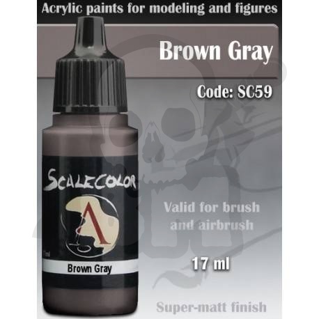 Scale75 - ScaleColor: Brown Gray 17ml farbka akrylowa