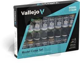 Vallejo 70114 Zestaw Model Color 16 farb - German Camo