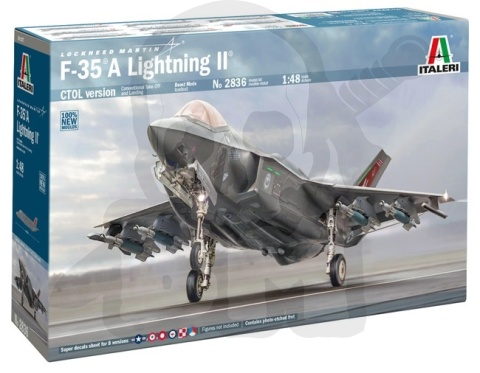 1:48 Lockheed Martin F-35A Lightning II - polskie kalkomanie Husarz