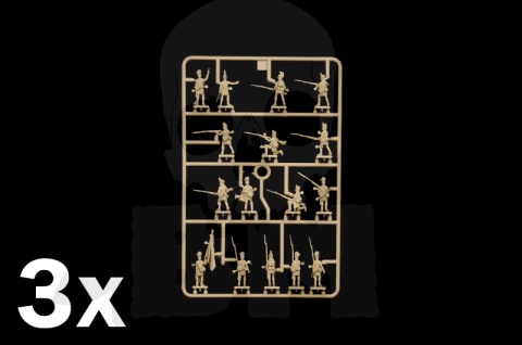 1:72 Napoleonic Wars: Austrian Infantry 1798-1805 - 48 żołnierzy