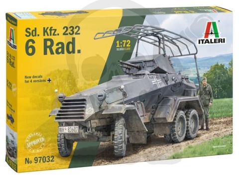 1:72 Sd.Kfz. 232 6 Rad. - niemiecki transporter opancerzony