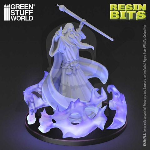 3D printed set Magic Effects Energy Waves 1:48-1:35