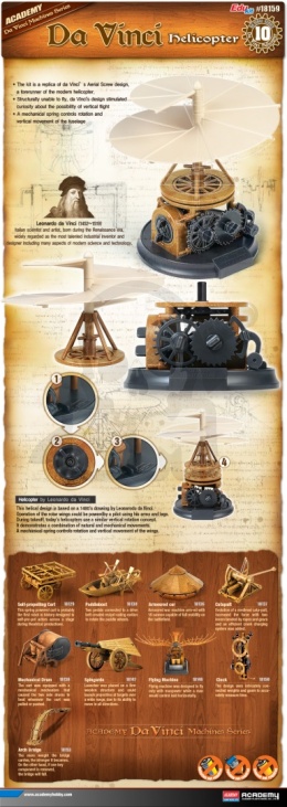 Academy 18159 da Vinci - Helikopter
