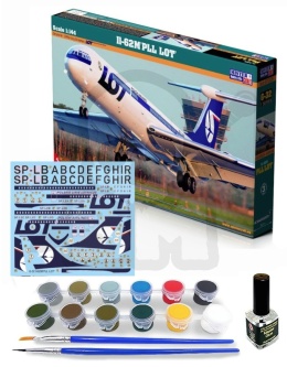 Mistercraft G32 Starter Set Ił-62M PLL LOT Polskie Linie Lotnicze Lot 1:144