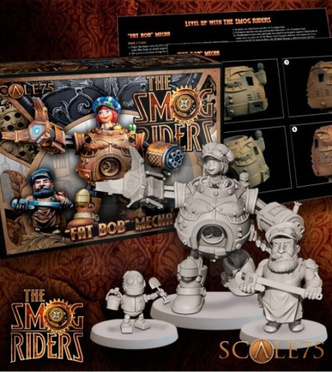 Scale 75: 3 figurki The Smog Riders - Fat Bob Mecha