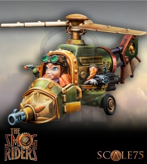 Scale 75: 2 figurki The Smog Riders - Pelicopter
