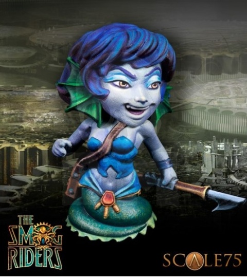 Scale 75: 3 figurki The Smog Riders - Sharktilus