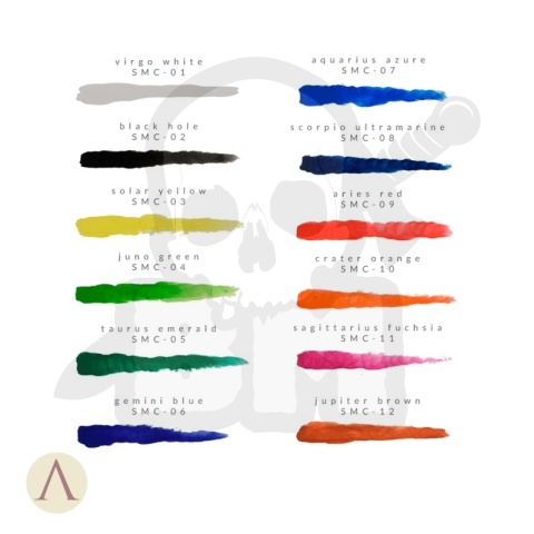 Scale 75: Celestial Vault - Mystic Colors - zestaw 24 farbek akrylowych