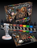 Scale 75: Smog Riders Starter Kit - zestaw 11 farb akrylowych + figurka
