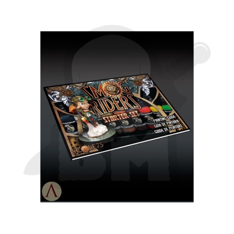 Scale 75: Smog Riders Starter Kit - zestaw 11 farb akrylowych + figurka
