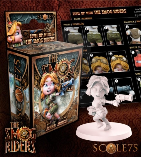 Scale 75: Figurka The Smog Riders - Jenna Jungle 35 mm