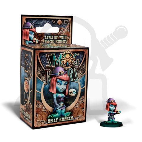Scale 75: Figurka The Smog Riders - Kelly Kraken 35 mm