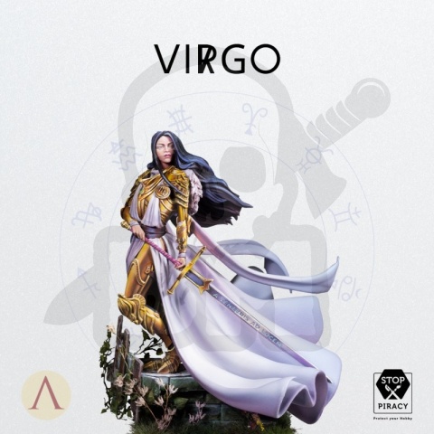 Scale 75: Figurka Zodiak Virgo w skali 1:35 - żywica