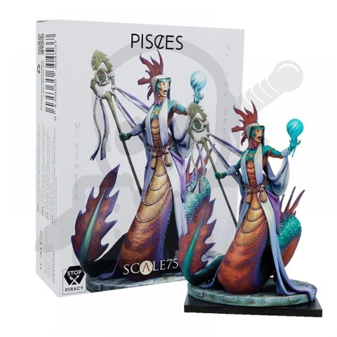 Scale 75: Figurka Zodiak Pisces w skali 1:35 - żywica