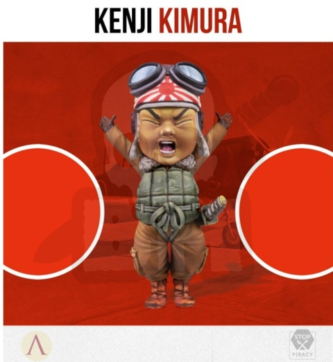 Scale 75: Figurka The Smog Riders - Kenji Kimura 35 mm