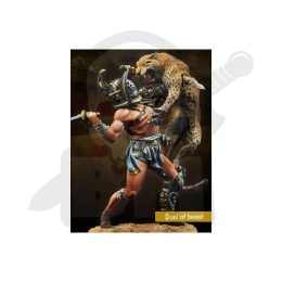 Scale 75: Figurka w skali 1:24 - Duel of Beast gladiator - metal