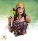 Scale 75: Popiersie w skali 1:12 - piratka Mary Read