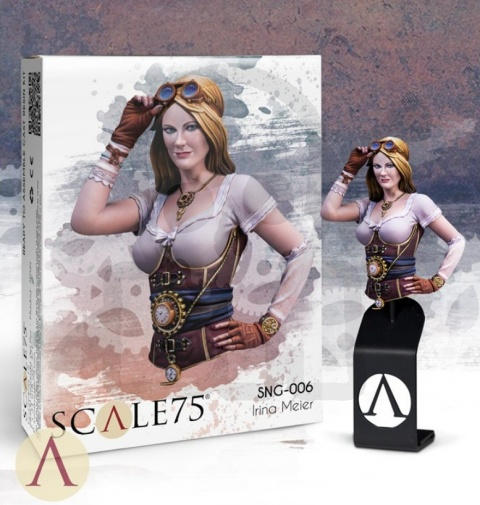 Scale 75: Popiersie w skali 1:12 Steampunkowa awanturniczka Irina Meier