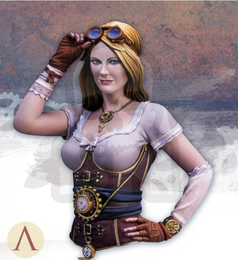 Scale 75: Popiersie w skali 1:12 Steampunkowa awanturniczka Irina Meier