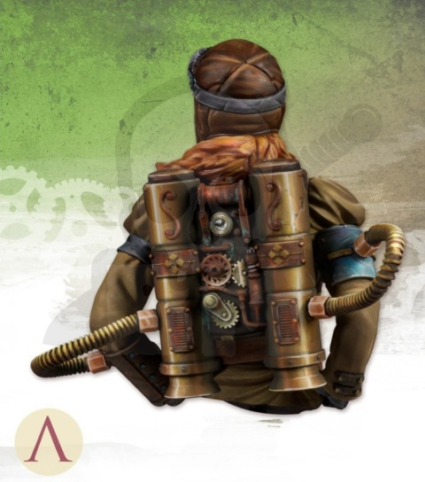 Scale 75: Popiersie w skali 1:12 - Steampunkowa pilotka Captain Amelia Steam